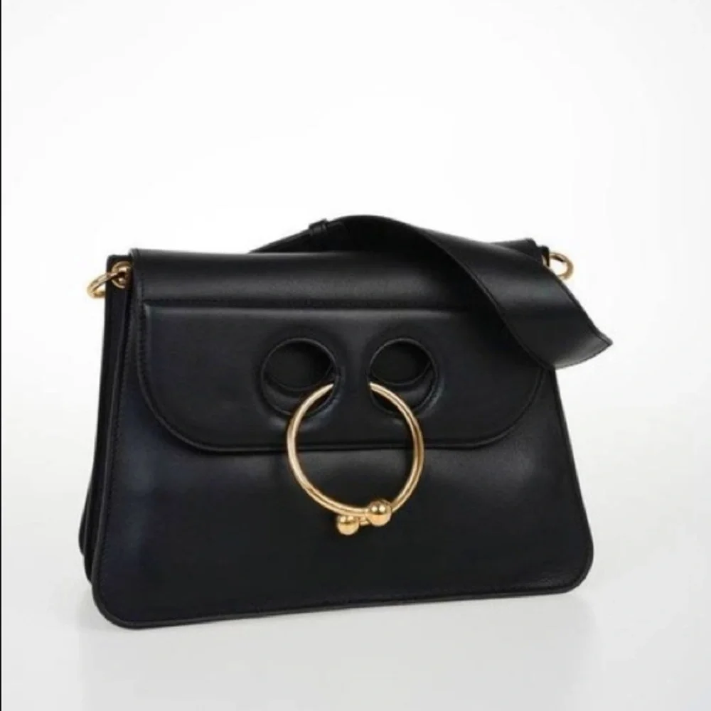 Black shoulder messenger bag - Picture 6 of 16